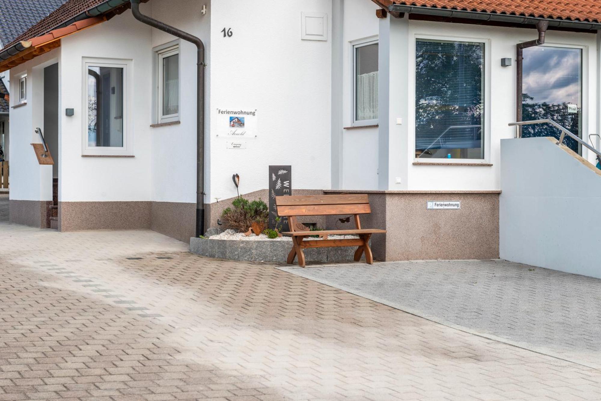 Arnold Laubbach Apartment Ostrach ภายนอก รูปภาพ