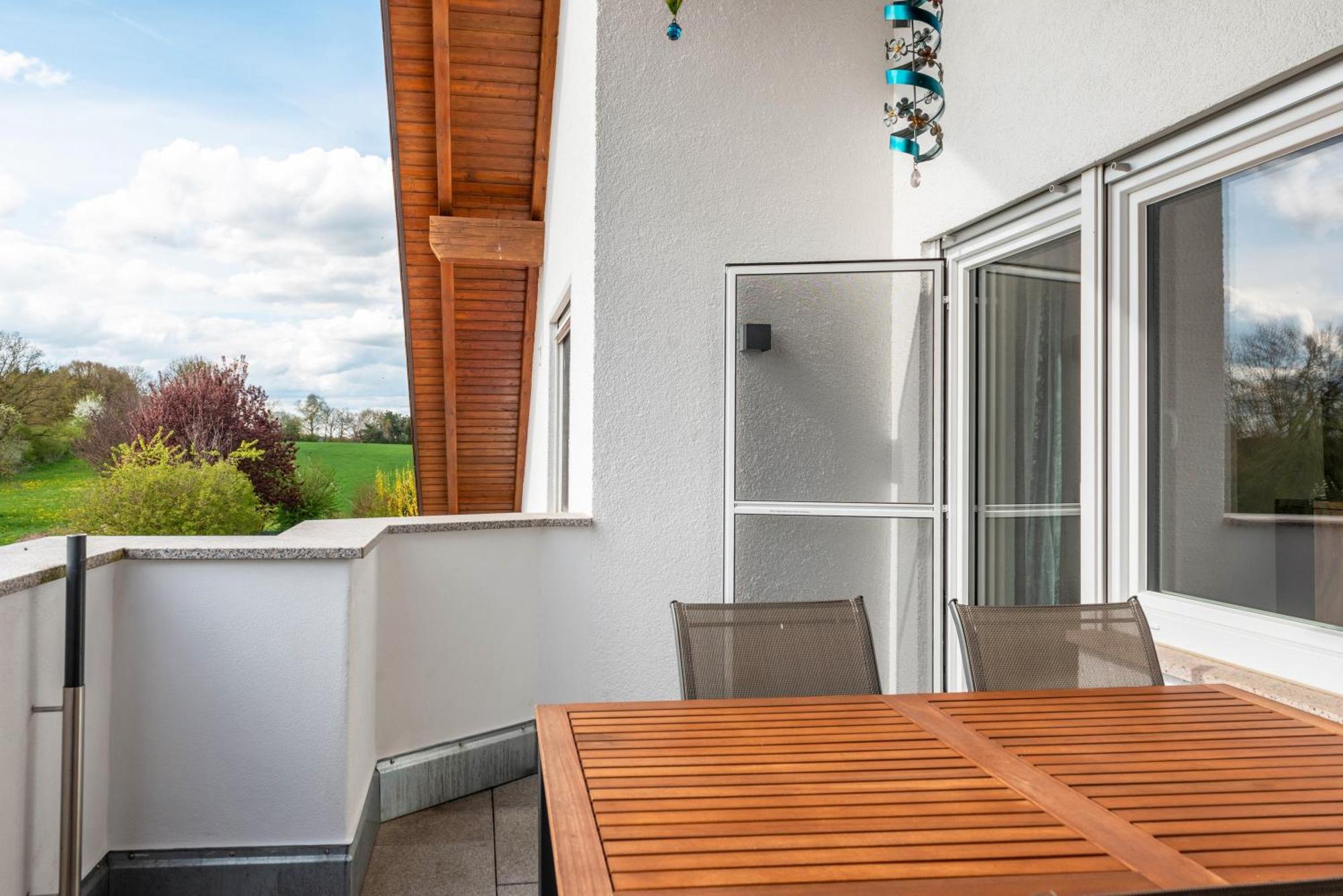 Arnold Laubbach Apartment Ostrach ภายนอก รูปภาพ