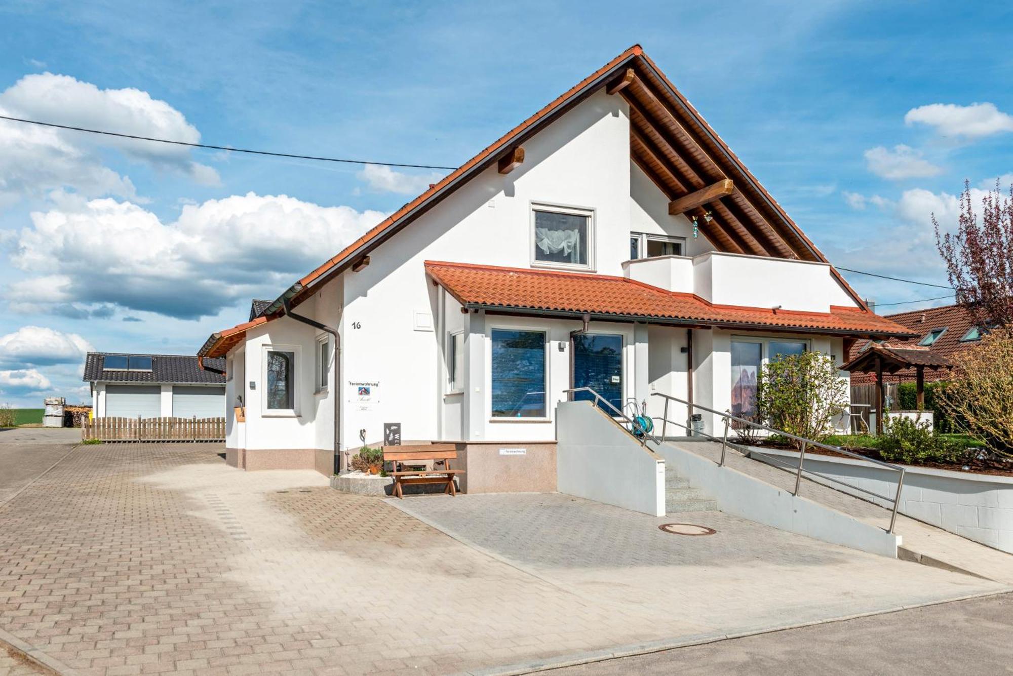 Arnold Laubbach Apartment Ostrach ภายนอก รูปภาพ